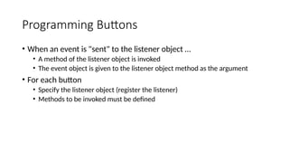 GUI (Buttons & Text) king Khalid University .pptx