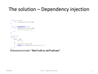 Guice - dependency injection framework | PDF