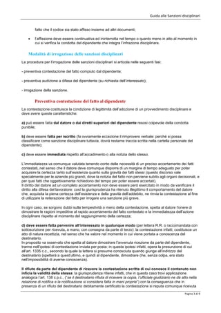 Come rispondere ad una lettera di contestazione disciplinare