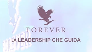 LA LEADERSHIP CHE GUIDA
www.team-one.it
 