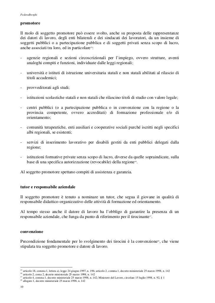 Lettera Di Applicazione Aziendale Di Stage
