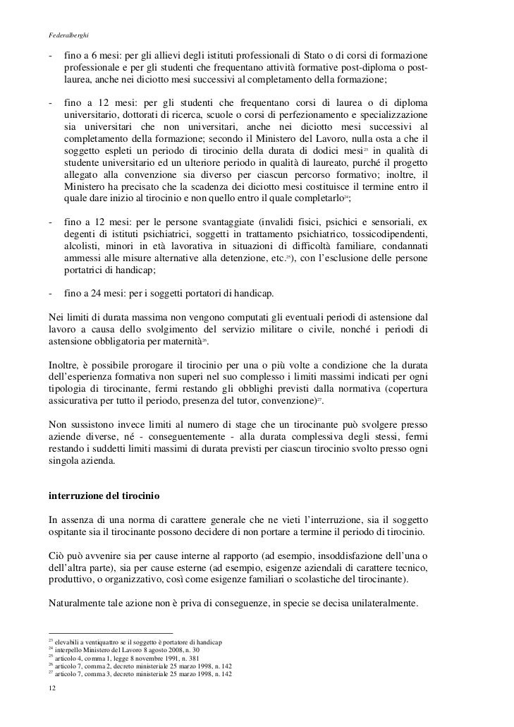 Lettera Di Dimissioni Stage