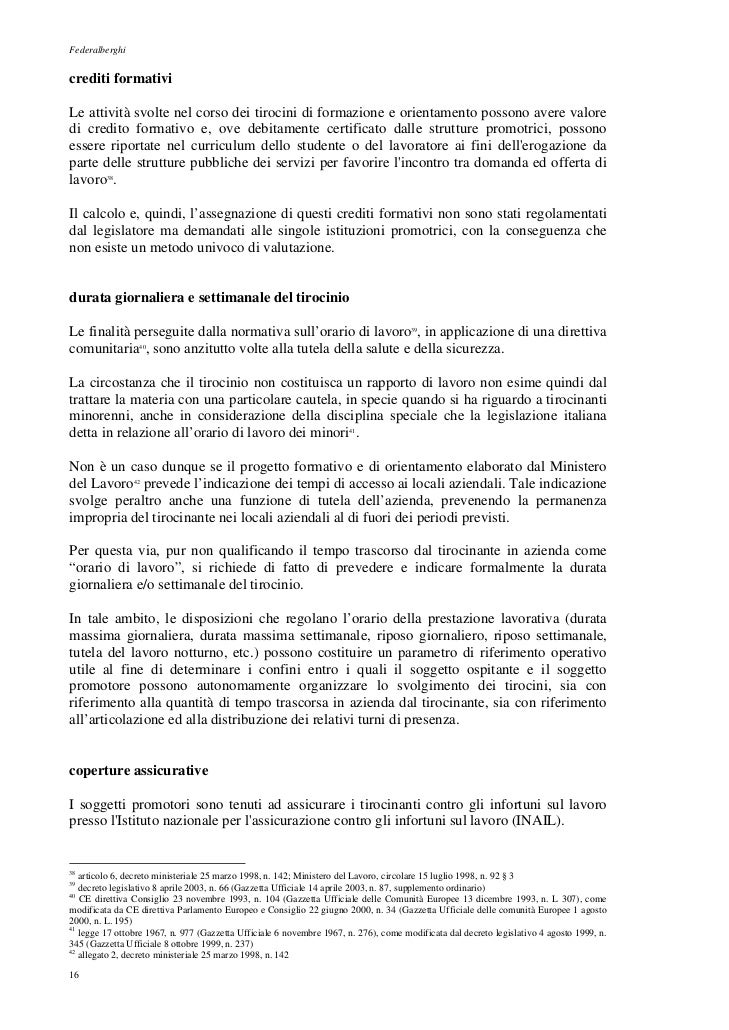 Guida Agli Stage Nel Settore Turistico