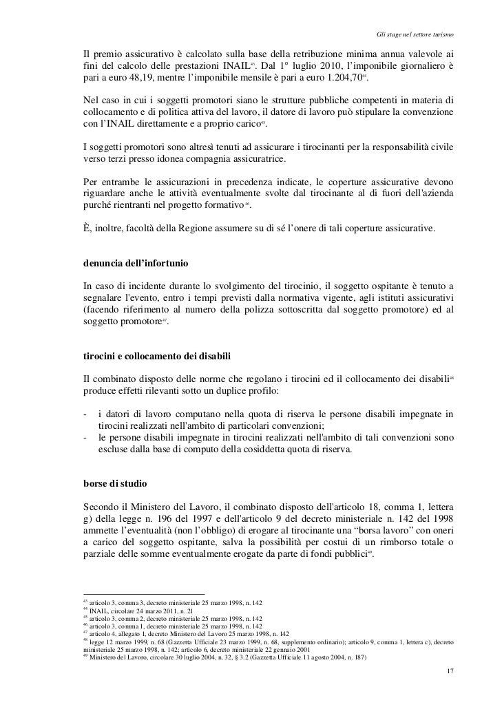 Guida agli stage nel settore turistico