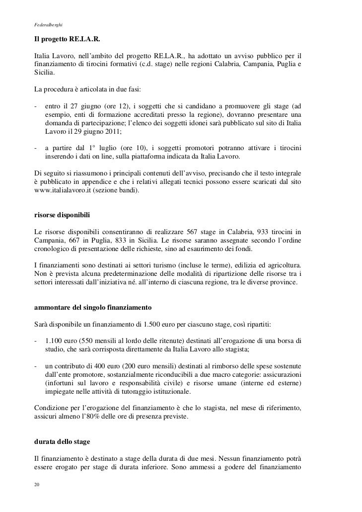 Stage Esempio Di Applicazione