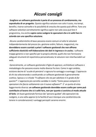 Guida alla software selection | PDF | Computer Software and ...