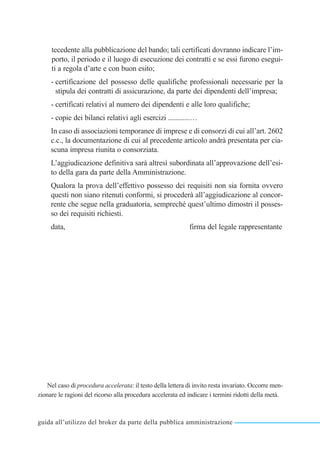 Guida all'utilizzo del Broker Assicurativo da Parte della ...