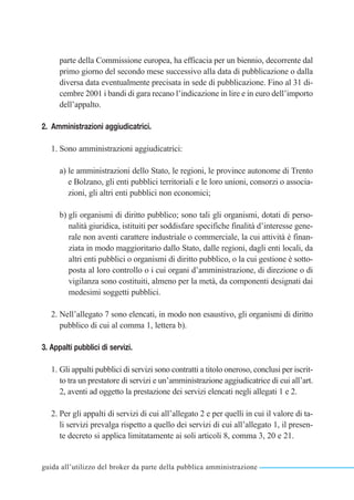 Guida all'utilizzo del Broker Assicurativo da Parte della ...