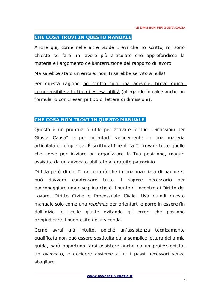 Come Scrivere Una Lettera Di Dimissioni - devvonroe