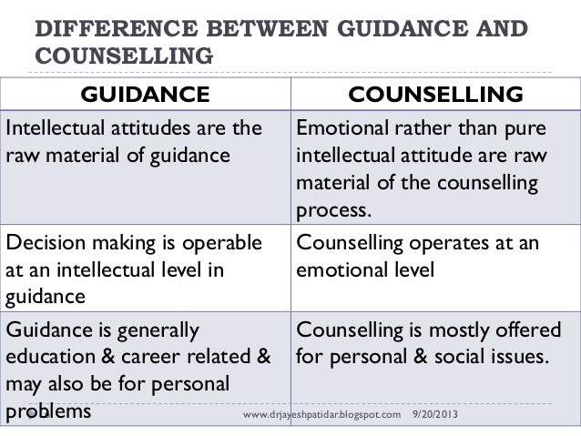 what is case study in guidance and counselling