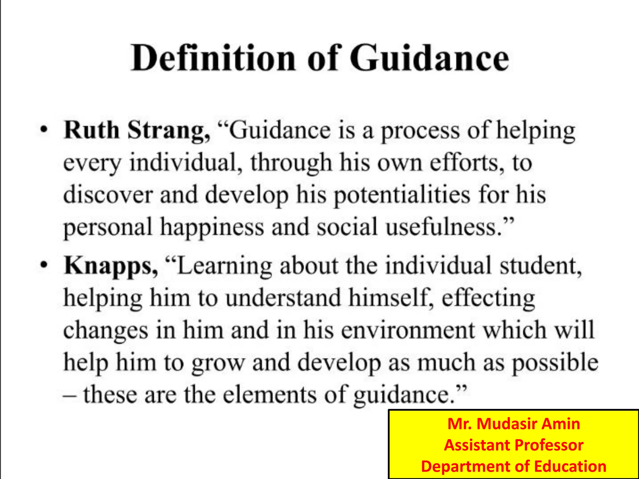 Mr. Mudasir Amin
Assistant Professor
Department of Education
 