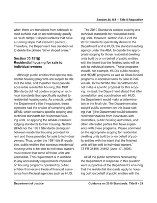 Prr Code Ada Guidance 2010 ada_standards_prt | PDF