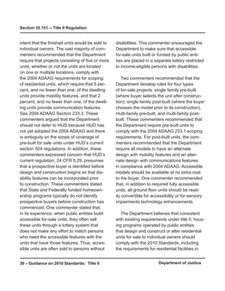 Prr Code Ada Guidance 2010 ada_standards_prt | PDF