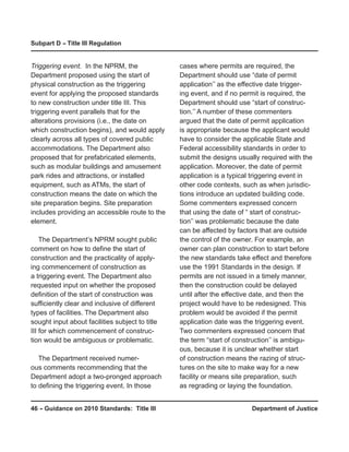 Prr Code Ada Guidance 2010 ada_standards_prt | PDF
