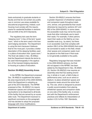 Prr Code Ada Guidance 2010 ada_standards_prt | PDF