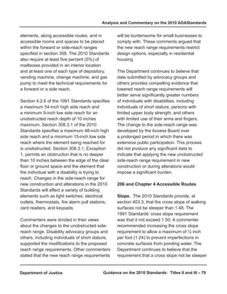 Prr Code Ada Guidance 2010 ada_standards_prt | PDF