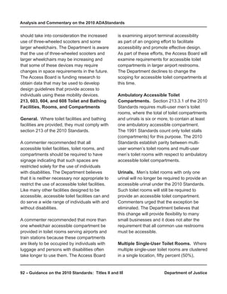 Prr Code Ada Guidance 2010 ada_standards_prt | PDF