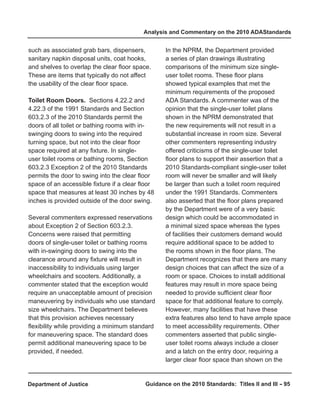 Prr Code Ada Guidance 2010 ada_standards_prt | PDF
