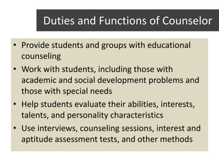 Guidance & Counseling for Elementary in the Philippines | PPTX