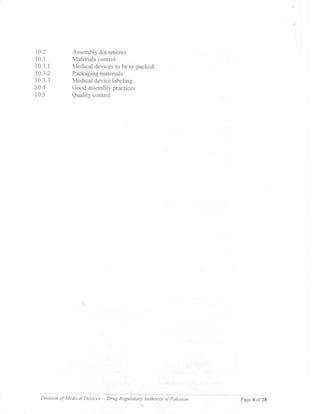 Guidance document on GDPMD and Site Master File from DRAP