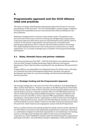 Programmatic Organization Guidance note for the Programmatic Approach (version 31-12-2011) | PDF