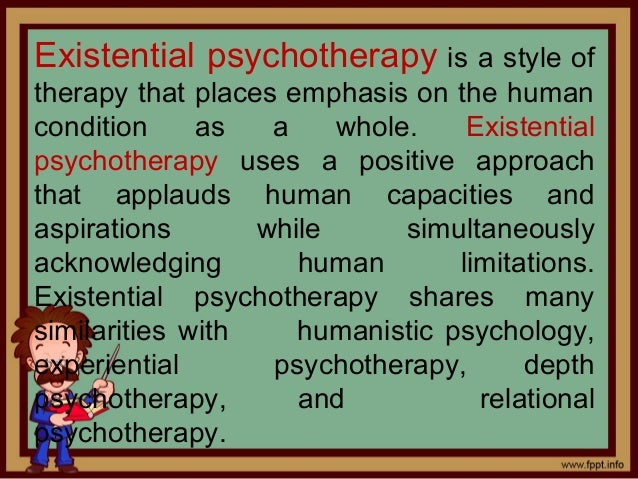 What Is Existential Therapy Existential