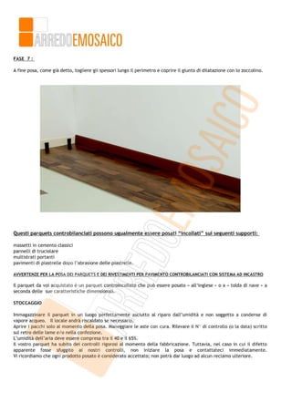Guida parquet lr