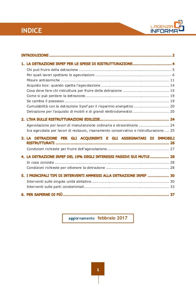 Guida ristrutturazioni edilizie 2017 Guida ristrutturazioni edilizie 2017