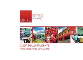 GUIDA DELLO STUDENTE
Anno Accademico 2017/2018
 