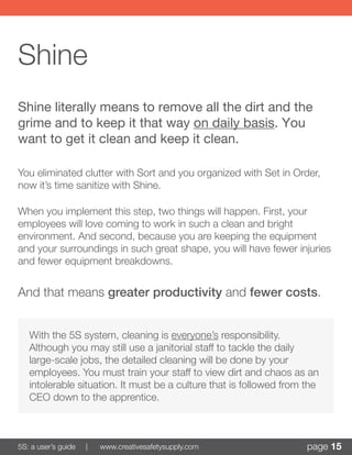 Free 5s System Guide.pdf Free Guide to 5S | PDF