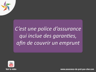 Guide assurance pret