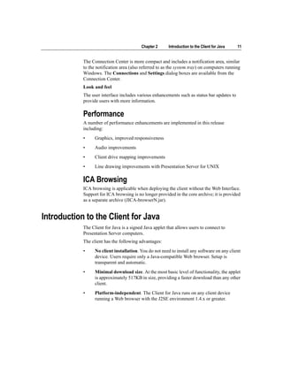 Guide citrix presentation server™ - client for java administrator’s | PDF