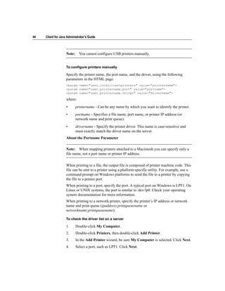 Guide citrix presentation server™ - client for java administrator’s | PDF