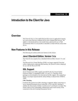 Guide citrix presentation server™ - client for java administrator’s | PDF