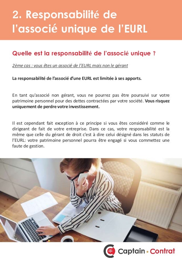 Le guide pour créer son EURL et pour tout connaître sur l'entreprise unipersonnelle à Le guide pour créer son EURL et pour tout connaître sur l'entreprise unipersonnelle à