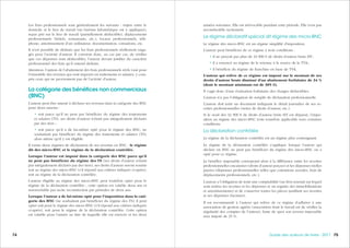 757574 Guide des auteurs de livres - 2017
années suivantes. Elle est irrévocable pendant cette période. Elle n’est pas
reconductible tacitement.
Le régime déclaratif spécial dit régime des micro-BNC
Le régime des micro-BNC est un régime simplifié d’imposition.
L’auteur peut bénéficier de ce régime à trois conditions :
• il ne perçoit pas plus de 32 900 € de droits d’auteur bruts HT ;
• il a renoncé au régime de la retenue à la source de la TVA ;
• il bénéficie du régime de franchise en base de TVA.
L’auteur qui relève de ce régime est imposé sur le montant de ses
droits d’auteur bruts diminué d’un abattement forfaitaire de 34 %
(dont le montant minimum est de 305 €).
Il s’agit donc d’une évaluation forfaitaire des charges déductibles.
L’auteur n’a pas l’obligation de remplir de déclaration professionnelle.
L’auteur doit tenir un document indiquant le détail journalier de ses re-
cettes professionnelles (notes de droits d’auteur, etc.).
Si le seuil des 32 900 € de droits d’auteur bruts HT est dépassé, l’impo-
sition au régime des micro-BNC reste toutefois applicable sous certaines
conditions.
La déclaration contrôlée
Le régime de la déclaration contrôlée est un régime plus contraignant.
Le régime de la déclaration contrôlée s’applique lorsque l’auteur qui
déclare en BNC ne peut pas bénéficier du régime des micro-BNC ou a
opté pour ce régime.
Le bénéfice imposable correspond alors à la différence entre les recettes
professionnelles encaissées (droits d’auteur perçus) et les dépenses réelles
payées (dépenses professionnelles telles que cotisations sociales, frais de
déplacements professionnels, etc.).
L’auteur a l’obligation de tenir une comptabilité (un livre journal sur lequel
sont notées les recettes et les dépenses et un registre des immobilisations
et amortissements) et de conserver toutes les pièces justifiant ses recettes
et ses dépenses (factures).
Il est recommandé à l’auteur qui relève de ce régime d’adhérer à une
association de gestion agréée (association dont le travail est de vérifier la
régularité des comptes de l’auteur), faute de quoi son revenu imposable
sera majoré de 25 %.
Les frais professionnels sont généralement les suivants : trajets entre le
domicile et le lieu de travail (un barème kilométrique est à appliquer),
repas pris sur le lieu de travail (partiellement déductible), déplacements
professionnels (hôtels, restaurants, etc.), locaux professionnels, télé-
phone, amortissement d’un ordinateur, documentation, cotisations, etc.
Il n’est possible de déduire que les frais professionnels réellement enga-
gés pour l’activité d’auteur. Il convient donc, au cas par cas, de vérifier
que ces dépenses sont déductibles, l’auteur devant justifier du caractère
professionnel des frais qu’il entend déduire.
Attention, l’option de l’abattement des frais professionnels réels vaut pour
l’ensemble des revenus qui sont imposés en traitements et salaires, y com-
pris ceux qui ne proviennent pas de l’activité d’auteur.
La catégorie des bénéfices non commerciaux
(BNC)
L’auteur peut être amené à déclarer ses revenus dans la catégorie des BNC
pour deux raisons :
• soit parce qu’il ne peut pas bénéficier du régime des traitements
et salaires (TS), ses droits d’auteur n’étant pas intégralement déclarés
par des tiers ;
• soit parce qu’il a de lui-même opté pour le régime des BNC, ne
souhaitant pas bénéficier du régime des traitements et salaires (TS),
alors même qu’il y est éligible.
Il existe deux régimes de déclaration de ses revenus en BNC : le régime
dit des micro-BNC et le régime de la déclaration contrôlée.
Lorsque l’auteur est imposé dans la catégorie des BNC parce qu’il
ne peut pas bénéficier du régime des TS (ses droits d’auteur n’étant
pas intégralement déclarés par des tiers), ses droits d’auteur seront soumis
soit au régime des micro-BNC (s’il répond aux critères indiqués ci-après),
soit au régime de la déclaration contrôlée.
L’auteur éligible au régime des micro-BNC peut toutefois opter pour le
régime de la déclaration contrôlée ; cette option est valable deux ans et
renouvelable par tacite reconduction par périodes de deux ans.
Lorsque l’auteur a de lui-même opté pour l’imposition dans la caté-
gorie des BNC (ne souhaitant pas bénéficier du régime des TS), il peut
opter soit pour le régime des micro-BNC (s’il répond aux critères indiqués
ci-après), soit pour le régime de la déclaration contrôlée. Cette option
est valable pour l’année au titre de laquelle elle est exercée et les deux
 