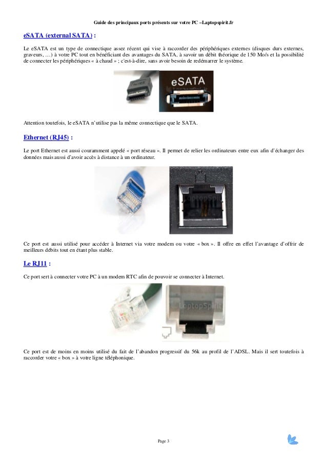 Guide des ports pc Guide des ports pc