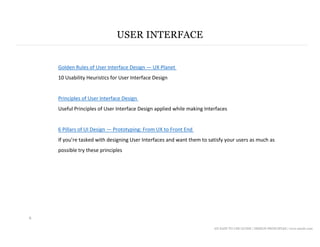 Design Principles | An Easy to use guide | PDF