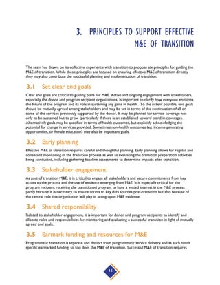 Guide for the Monitoring and Evaluation of the Transition of Health ...