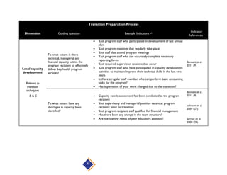 Guide for the Monitoring and Evaluation of the Transition of Health ...