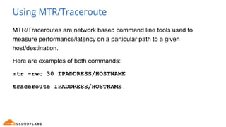 Mtr Example How to test if Cloudflare is running live for your website | PPTX