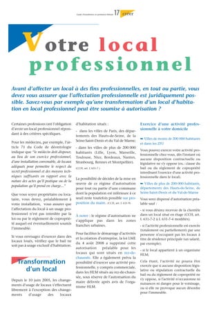 Le choix d’un statut pour le conjoint ou le pacsé qui exerce de manière régulière une activité professionnelle
 4     dans l’entreprise est obligatoire. Ce choix détermine les droits et obligations professionnels et sociaux
       du conjoint ou du pacsé.
       Voir précisions sur cette question (option, calcul des cotisations, etc.) page 51
       et guide “Le statut du conjoint” sur : http://www.pme.gouv.fr/informations/editions/conjoint.pdf

4bis            