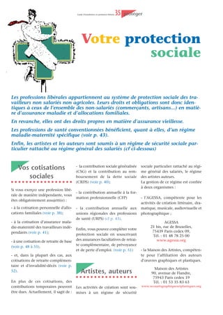 Guide d’installation en profession libérale   27   gérér


         Régime simplifié lorsque les recettes n’excèdent pas 32 600 € HT (1)

Obligations déclaratives et                             En revanche, si vous êtes soumis à                         En contrepartie, vous devez tenir un
 comptables simplifiées                                 la TVA et si vous souhaitez bénéficier                     registre des achats et un livre-jour-
                                                        de ce régime micro-BNC, vous devez                         nal des recettes, appuyées de toutes
Si vos recettes professionnelles n’ex-                  obligatoirement bénéficier de la fran-                     pièces justificatives et délivrer à vos
cèdent pas 32 600 € HT (1) par an (en                   chise en base de TVA (cf ci-dessous)                       clients des factures régulières por-
2011), vous êtes dispensé(e) du dépôt                                                                              tant la mention :
d’une déclaration professionnelle.                                                                                      “TVA non applicable,
                                                                      Auto-entrepreneur
Il vous suffit de porter directement le                                                                                  article 293 B du CGI”
                                                          Si vous relevez de la caisse d’assu-
montant brut de vos recettes sur la                       rance vieillesse CIPAV (cf p.33 et                       Cependant, vous pouvez parfois
déclaration des revenus (imprimé n°                       47) ou du régime d’assurance                             avoir intérêt à renoncer à cette fran-
2042 C) à la rubrique “REVENUS                            vieillesse du RSI (cf p. 33 et 54),                      chise. En effet, l’exonération entraî-
NON COMMERCIAUX PROFES-                                   vous pouvez opter pour le prélève-                       ne l’interdiction de récupérer la TVA
SIONNELS - “Régime déclaratif spé-                        ment libératoire de vos charges                          payée aux fournisseurs sur les inves-
cial ou micro-BNC”.                                       sociales (18,3 %) et fiscales (2,2 %),
                                                                                                                   tissements et les dépenses. Or c’est
                                                          soit un versement unique de
Un abattement forfaitaire pour                                                                                     justement à la création d’une activi-
                                                          20,5 % sur votre chiffre d’affaires
frais de 34 % sera calculé par l’ad-                                                                               té que ces montants sont élevés.
                                                          (ou 23,5 % pour ceux relevant du
ministration. Cet abattement est                          RSI). Pour bénéficier du prélève-                        Vous avez donc intérêt à opter dès
censé représenter l’ensemble de vos                       ment fiscal libératoire en 2011,                         votre immatriculation au CFE (car
charges (frais généraux divers, frais                     votre revenu fiscal de référence                         en début d’activité, vous êtes placé
financiers, charges sociales person-                      pour 2009 ne doit pas excèder                            de plein droit sous le régime de la
nelles, amortissement).                                   26 030 € par part de quotient                            franchise) si votre budget prévision-
                                                          familial.                                                nel révèle que la TVA sur les inves-
Vous devez également tenir un livre-
                                                          Attention ! veillez à bien comparer                      tissements et les dépenses sera dura-
journal des recettes, appuyé de
                                                          les avantages et les inconvénients                       blement plus élevée que la TVA due
toutes pièces justificatives.
                                                          avant d’opter pour ce régime. (cf p.                     sur les recettes (souvent nulles au
Sont toutefois exclus de ce régime                        33 et 34)                                                début).
notamment les officiers publics et                                                                                 En pratique, Il vous suffit d’adresser
ministériels et les membres de socié-                                                                              l’option pour le paiement de la TVA
tés ou groupements.                                     Franchise en base de TVA                                   au centre des impôts dont vous
Pour renoncer à ce dispositif, il vous                                                                             dépendez.
                                                       Si vous êtes assujetti à la TVA, vous
suffit d’opter pour la déclaration                                                                                 L’option reste valable jusqu’au 31
                                                       bénéficiez d’une franchise qui vous
contrôlée, par le dépôt de la déclara-                                                                             décembre de l’année suivant celle de
                                                       dispense du paiement de la taxe
tion n° 2035 au plus tard le 2e jour                                                                               l’option. Sauf dénonciation, elle se
                                                       lorsque vous avez réalisé moins de
ouvré qui suit le 1er mai de chaque                                                                                renouvelle par tacite reconduction
                                                       32 600 € HT de recettes (1)(2) au cours
année. L’option vous permet notam-                                                                                 pour deux ans.
                                                       de l’année civile précédente.
ment de bénéficier d’avantages fis-                    En cas de dépassement de ce seuil, le                       Notez bien cependant qu’en optant
caux si vous êtes adhérent d’une                       régime de la franchise est maintenu                         pour le paiement de la TVA, vous
association agréée (cf p. 32) et de                    pendant 2 années consécutives lors-                         perdez le bénéfice du régime micro-
pouvoir imputer sur votre revenu                       qu’au cours de chacune de ces                               BNC et vous vous trouvez placé(e) de
global les déficits constatés dans le                  années, la limite en cause ne dépas-                        plein droit sous le régime de la décla-
cadre de votre activité.                               se pas 34 600 € HT(3). Si vous dépas-                       ration contrôlée au titre de l’exercice
L’option est formulée pour une durée                   sez ce seuil au cours d’une de ces                          au cours duquel la franchise n’est
minimale de 2 ans, avec maintien                       années, vous êtes redevable de la TVA                       plus applicable et au titre de l’exerci-
éventuellement de la franchise de                      dès le 1er jour du mois du dépasse-                         ce suivant.
TVA.                                                   ment.

(1) ce seuil est réactualisé chaque année.
À noter : en cas de création ou de cessation d’activité en cours d’année, ce seuil doit être
ajusté au prorata du temps d’exercice de l’activité au cours de l’année civile en fonction du
nombre de jours par rapport à 365.
(2) Les avocats, les auteurs et les artistes-interprètes bénéficient quant à eux d’une franchise
spécifique de 42 300 € HT (en 2011).
(3) ou 52 000 € pour les avocats, les auteurs et les artistes-interprètes (en 2011)
 