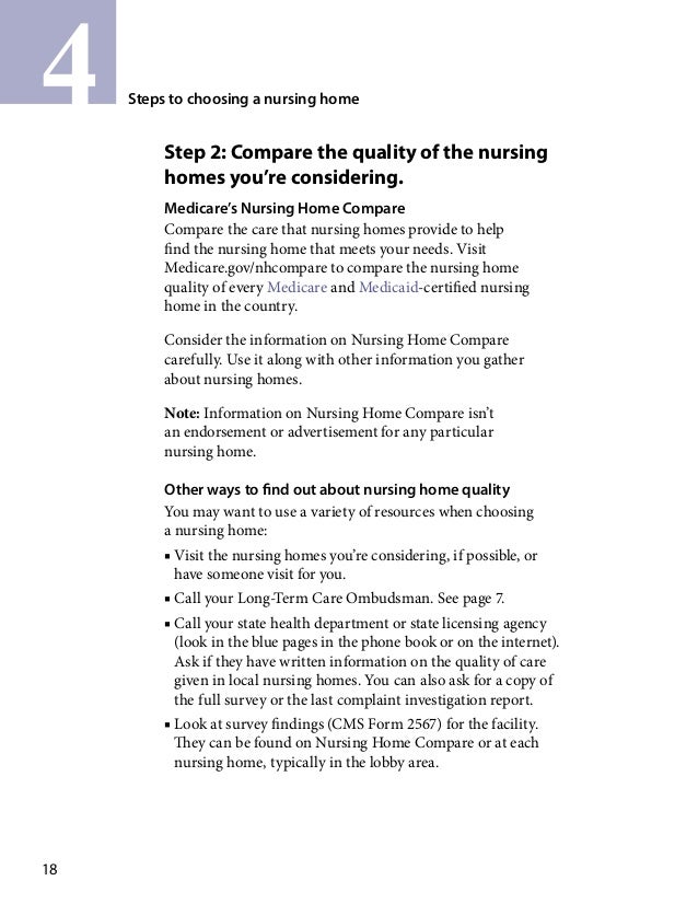 Medicare Nursing Home Locator Medicare Nursing Home Locator