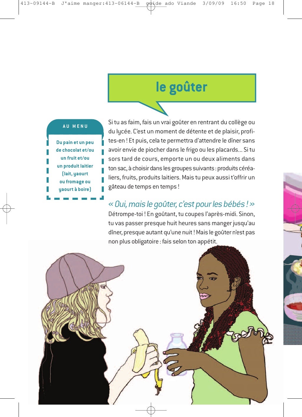 Guide Nutrition Pour Ados