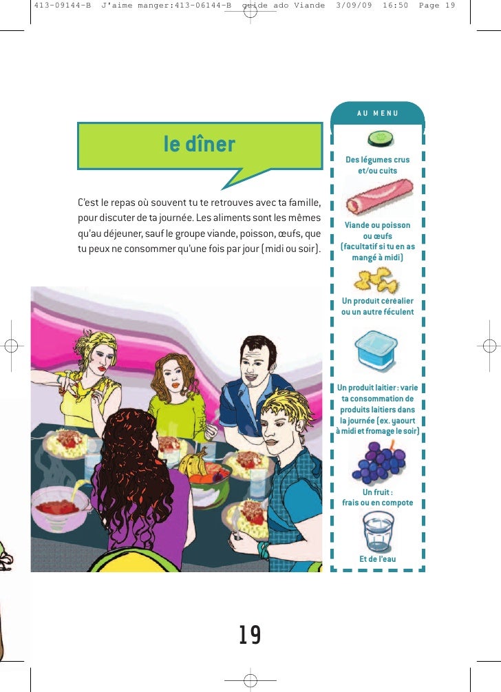 Guide Nutrition Pour Ados