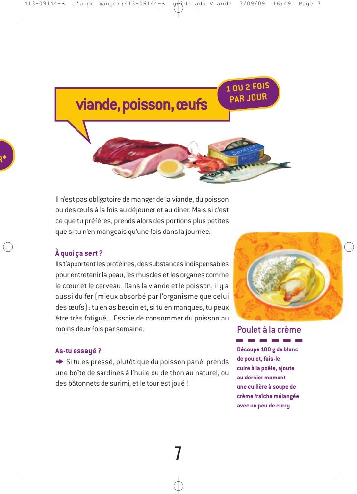 Guide Nutrition Pour Ados