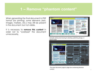 General good practices guidelines for desktop publishing | PDF