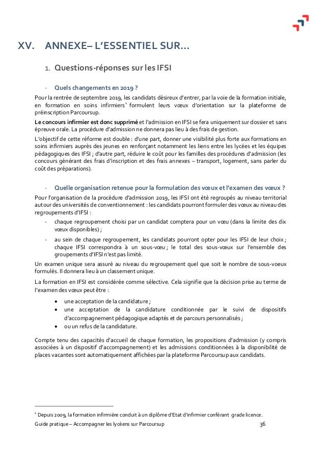 Exemple Lettre De Motivation Parcoursup Ifsi - Communauté MCMS