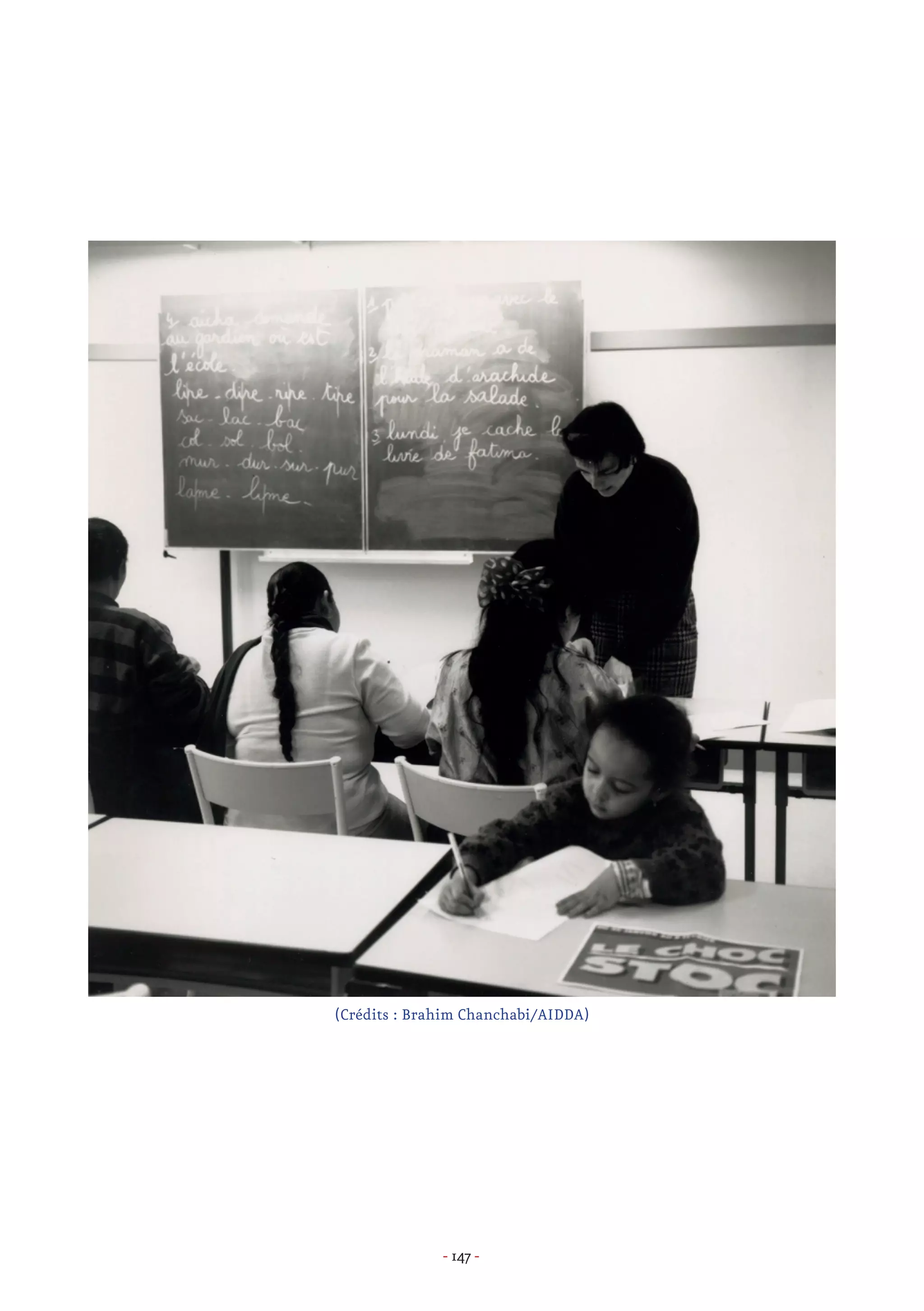 - 147 -
(Crédits : Brahim Chanchabi/AIDDA)
 